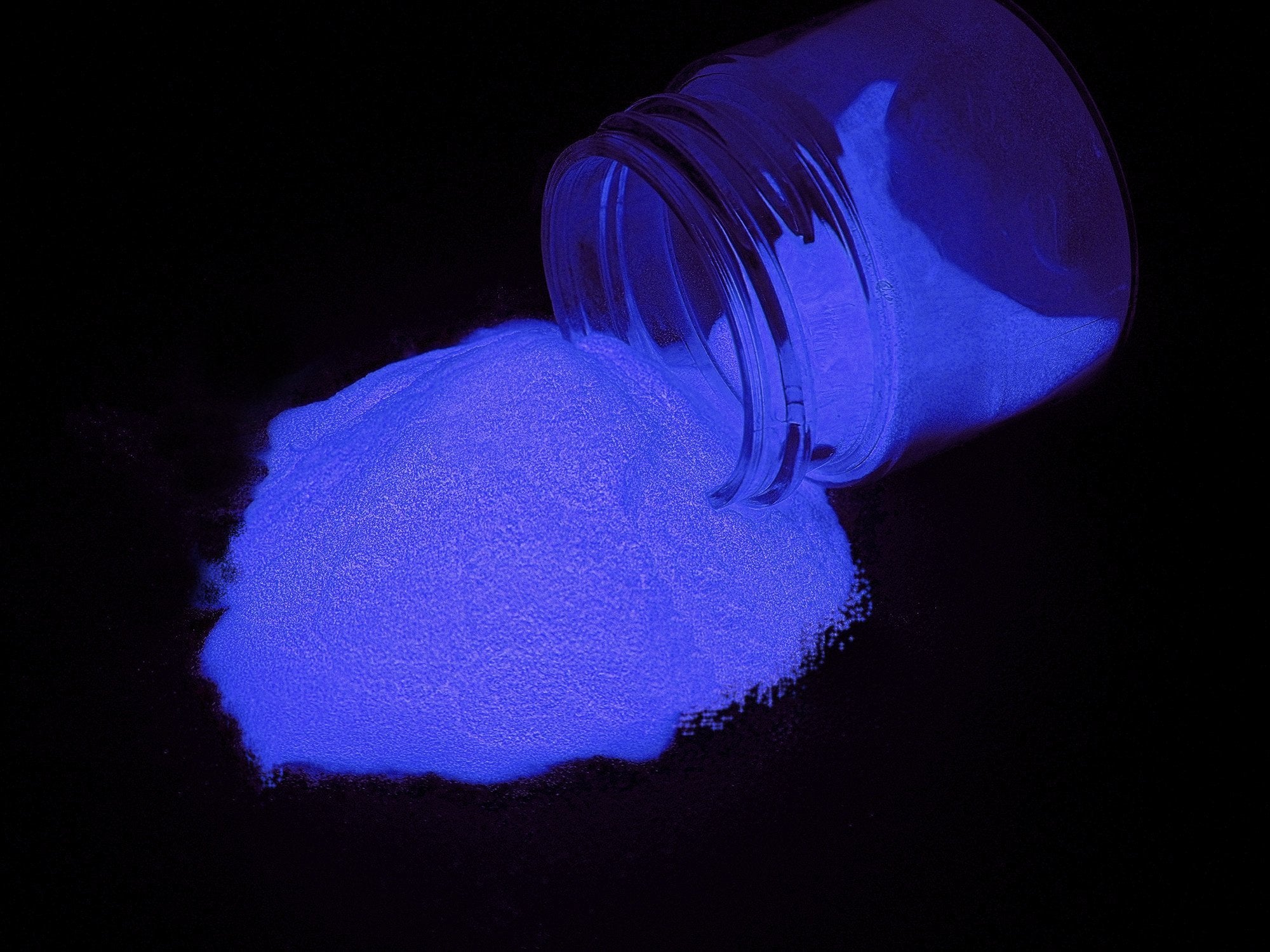 Glow In Dark liquid paint with high levels of phosporescent pigments.